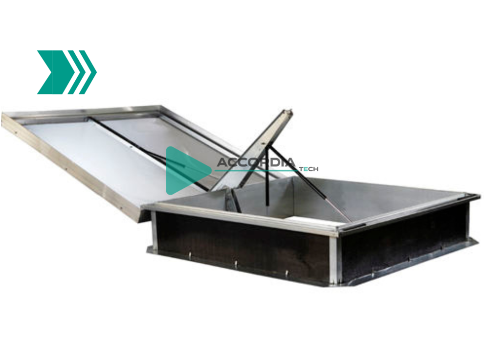 5 Skydomes pour Désenfumage et Lumière Naturelle