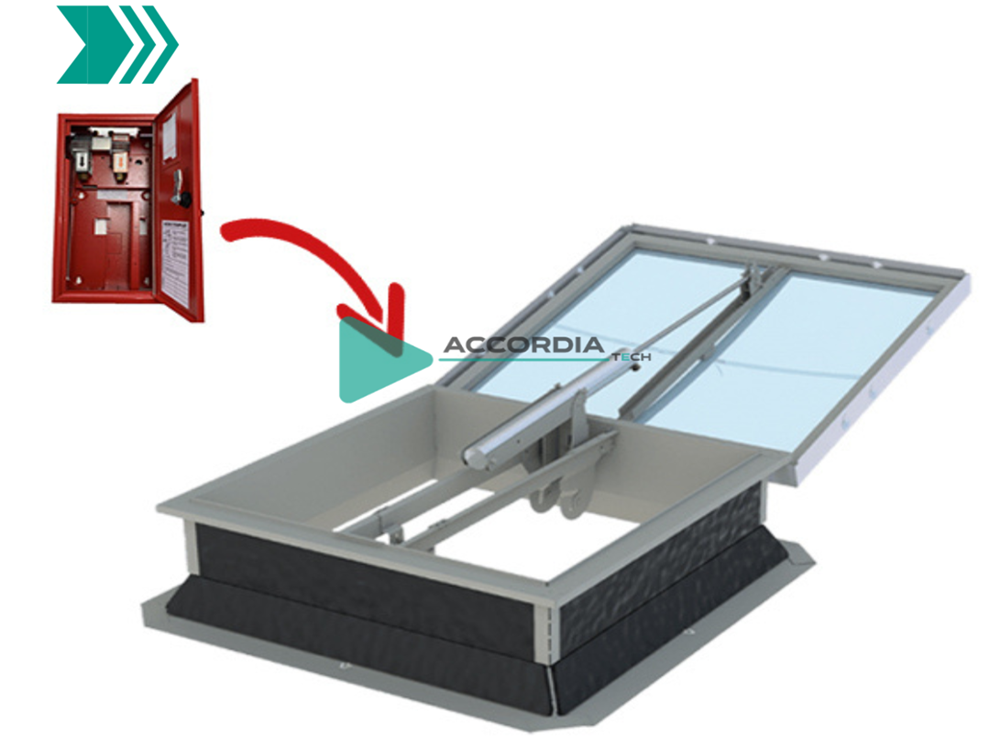 6 Skydomes pour Désenfumage et Lumière Naturelle
